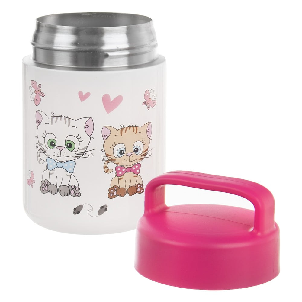 Kittens rozsdamentes acél ételtartó termosz