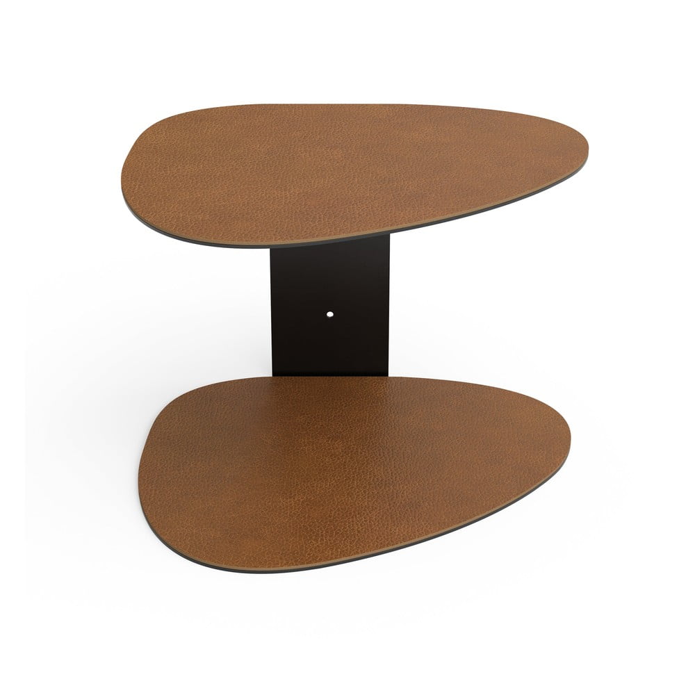 Konyakbarna acél fali polc 29 cm Curve Bull – LIND DNA