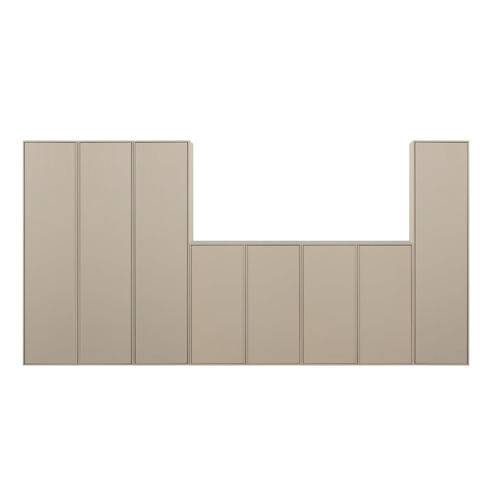 Krémszínű borovi fenyő moduláris szekrény 400x200 cm Daily – vtwonen