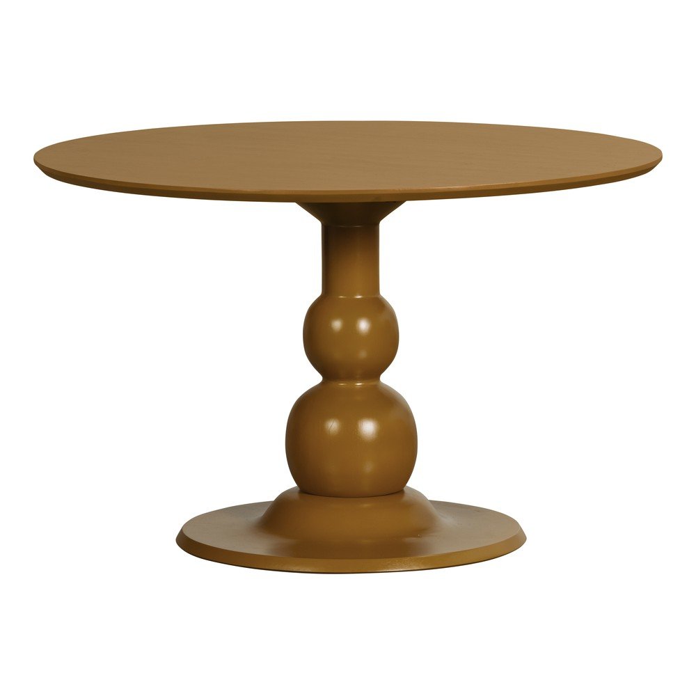 Mangófa kerek étkezőasztal 120x120 cm Blanco – WOOOD