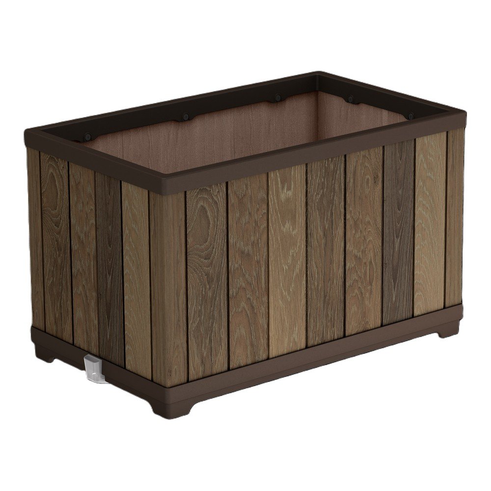 Műanyag önöntözős virágcserép Deco Rectangle – Keter