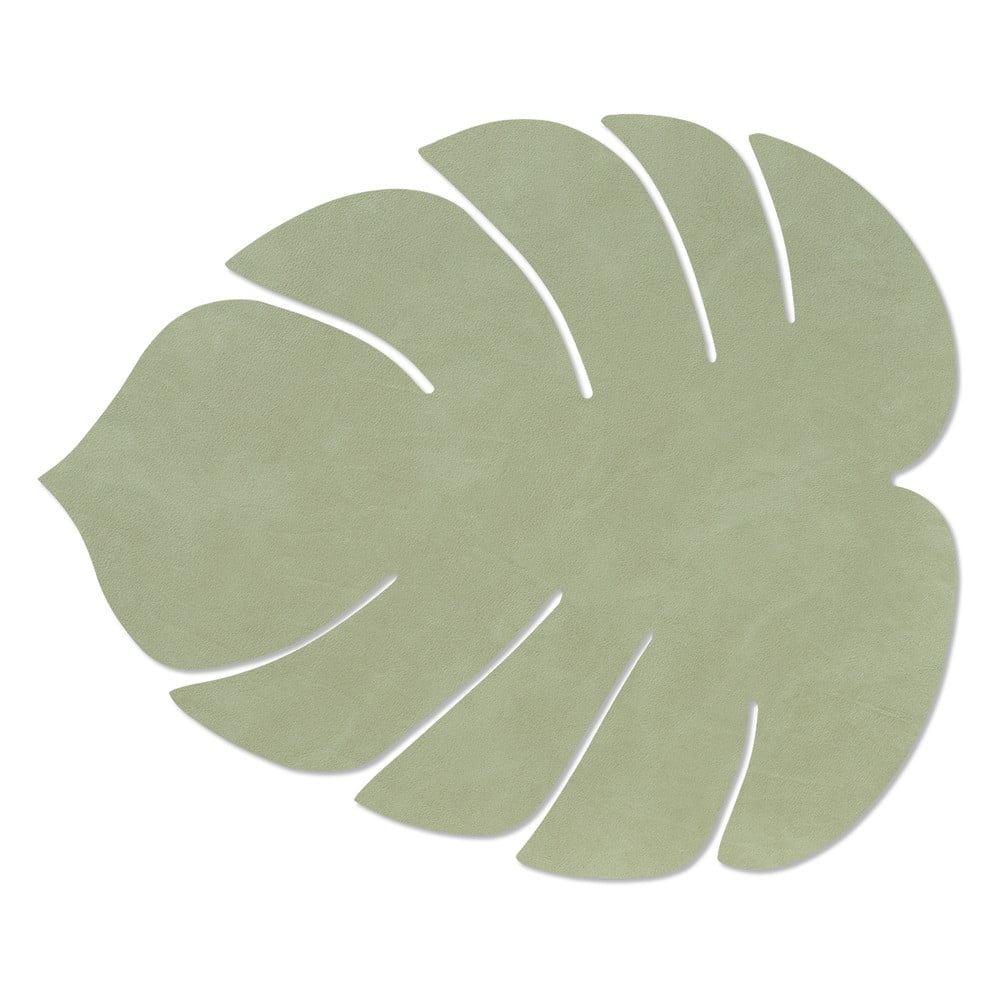 Öko bőr tányéralátét 35x42 cm Monstera Leaf Nupo – LIND DNA
