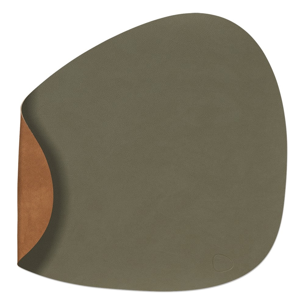 Öko bőr tányéralátét 37x44 cm Curve L Double Nupo – LIND DNA