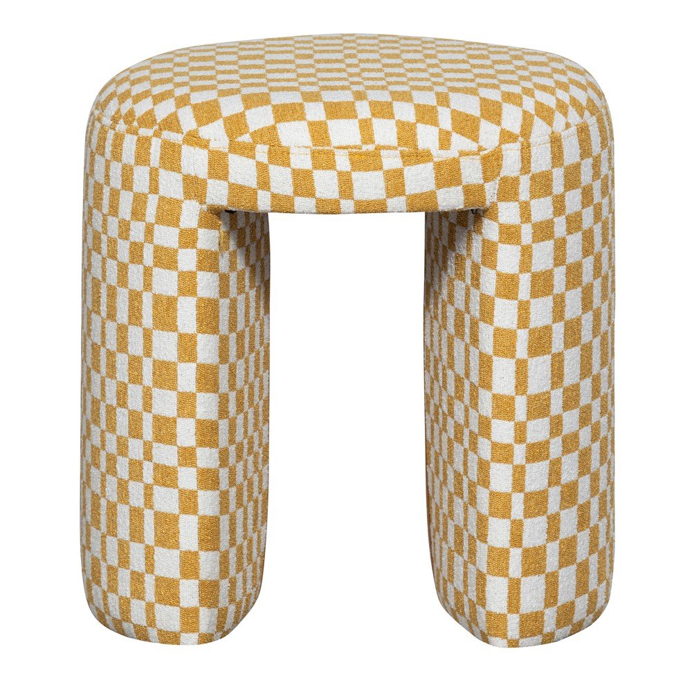 Sárga kárpitozott ülőke Charlie – WOOOD