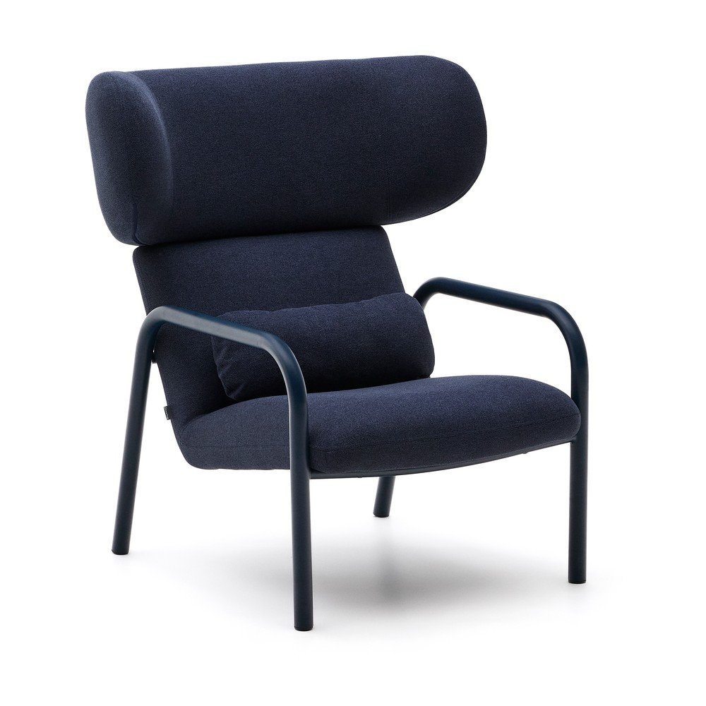 Sötétkék fotel Inari – Kave Home