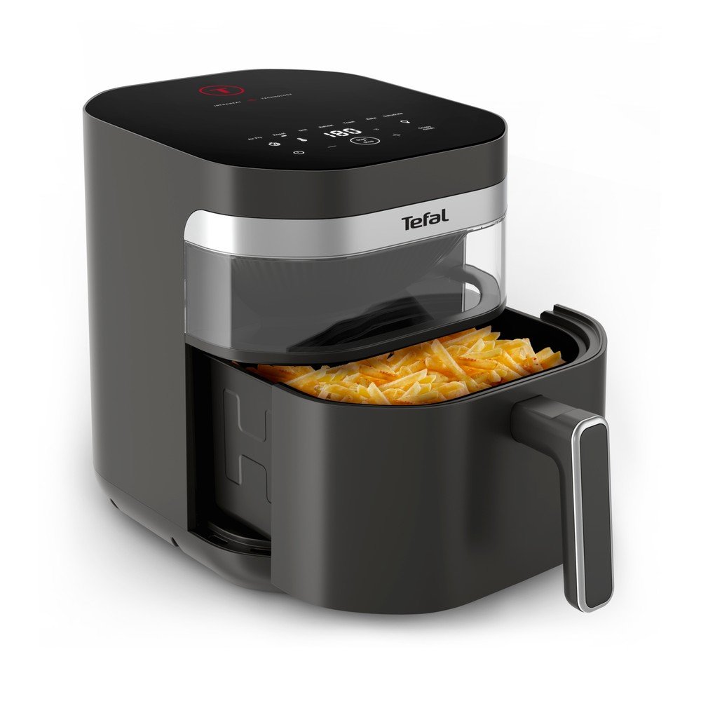 Sötétszürke forrólevegős fritőz Infrared EY832HE0 – Tefal