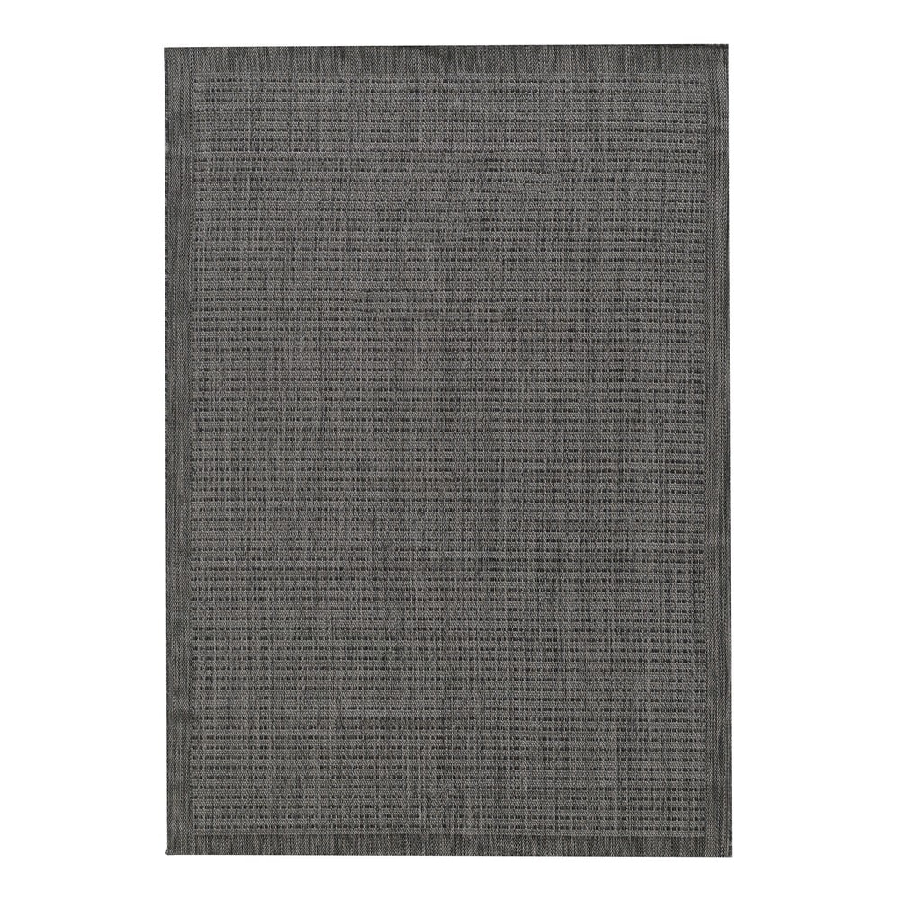 Sötétszürke kültéri-beltéri szőnyeg 200x290 cm Giza 1410 – Ayyildiz Carpets
