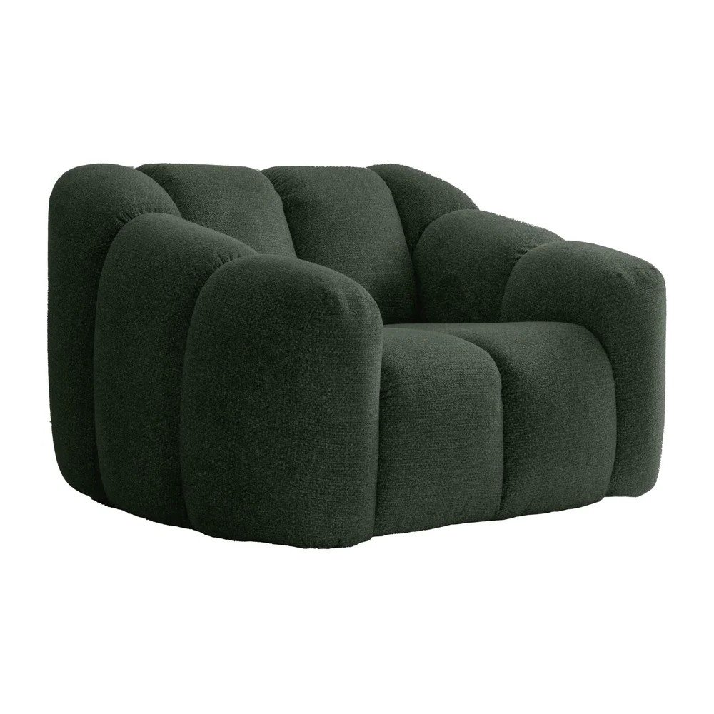 Sötétzöld fotel Shell – Miuform