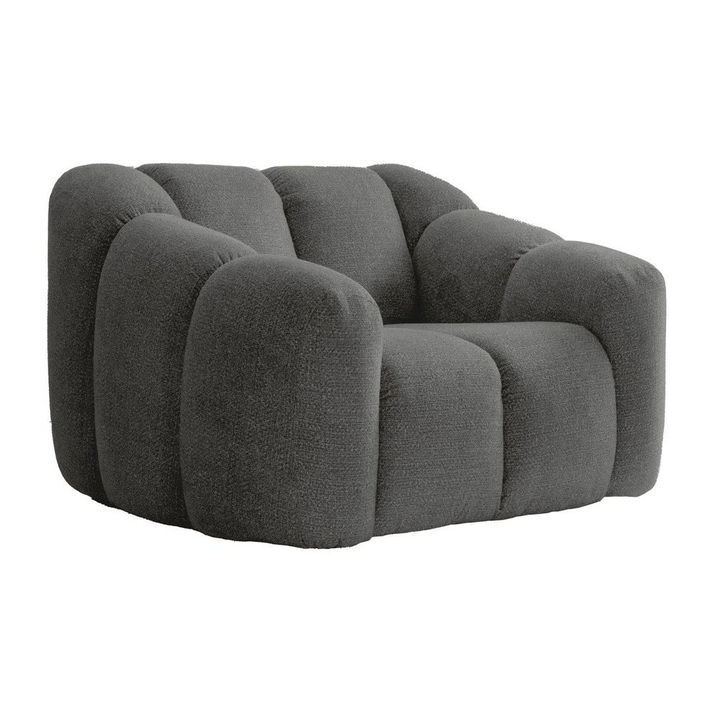 Szürke fotel Shell – Miuform