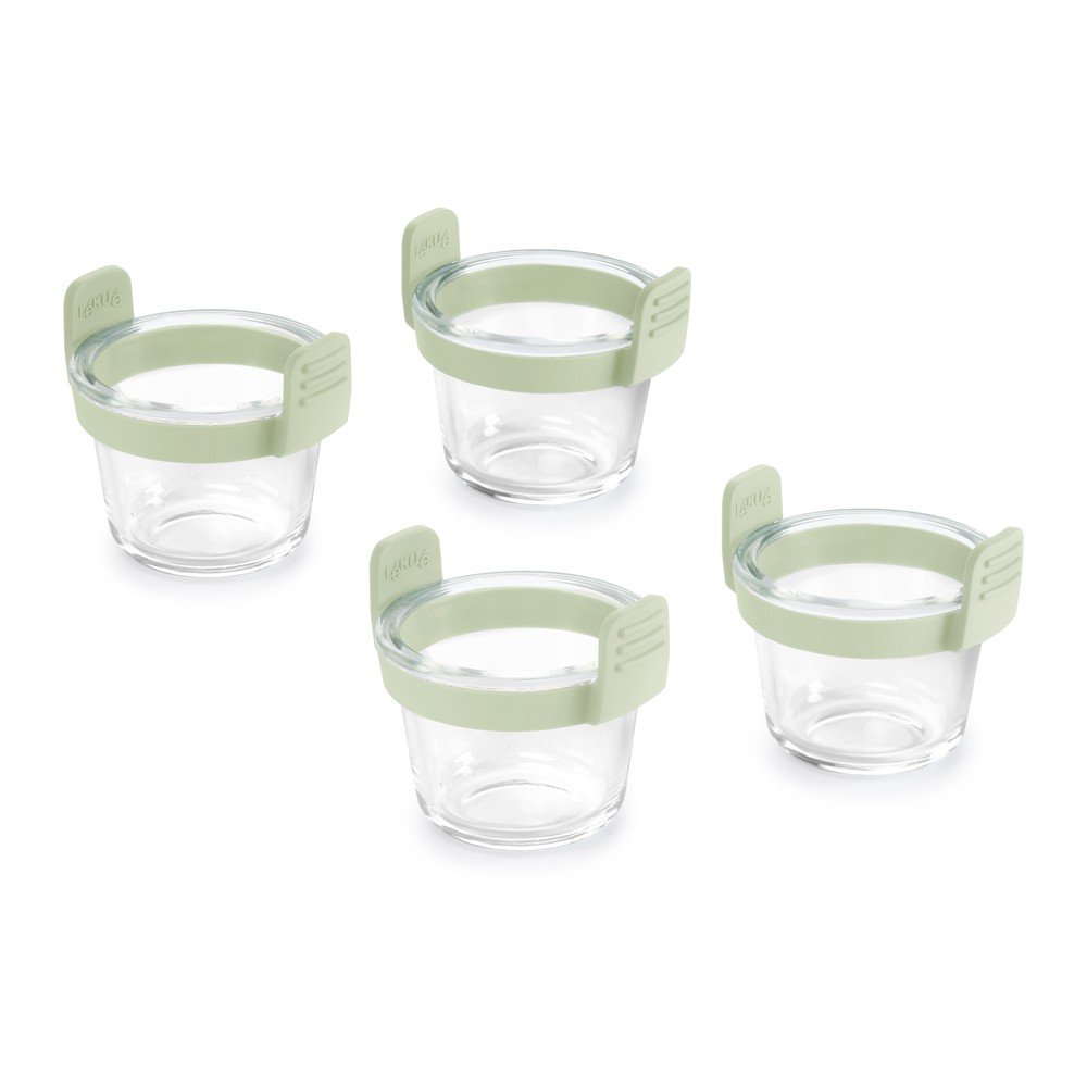 Üveg sütőforma szett forrólevegős fritőzhöz 4 db-os ø 9