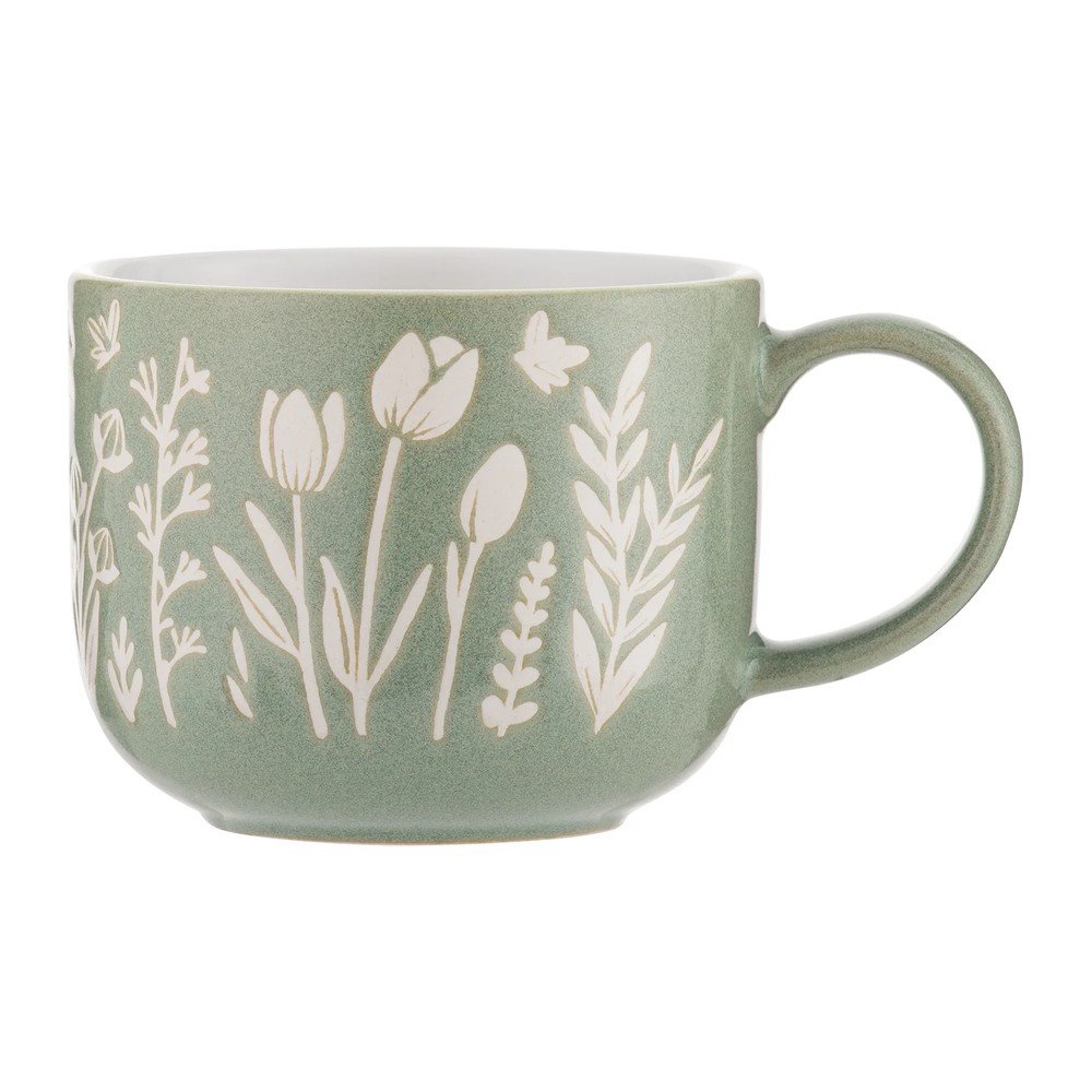 Zöld kerámia bögre 400 ml In The Meadow – Mason Cash