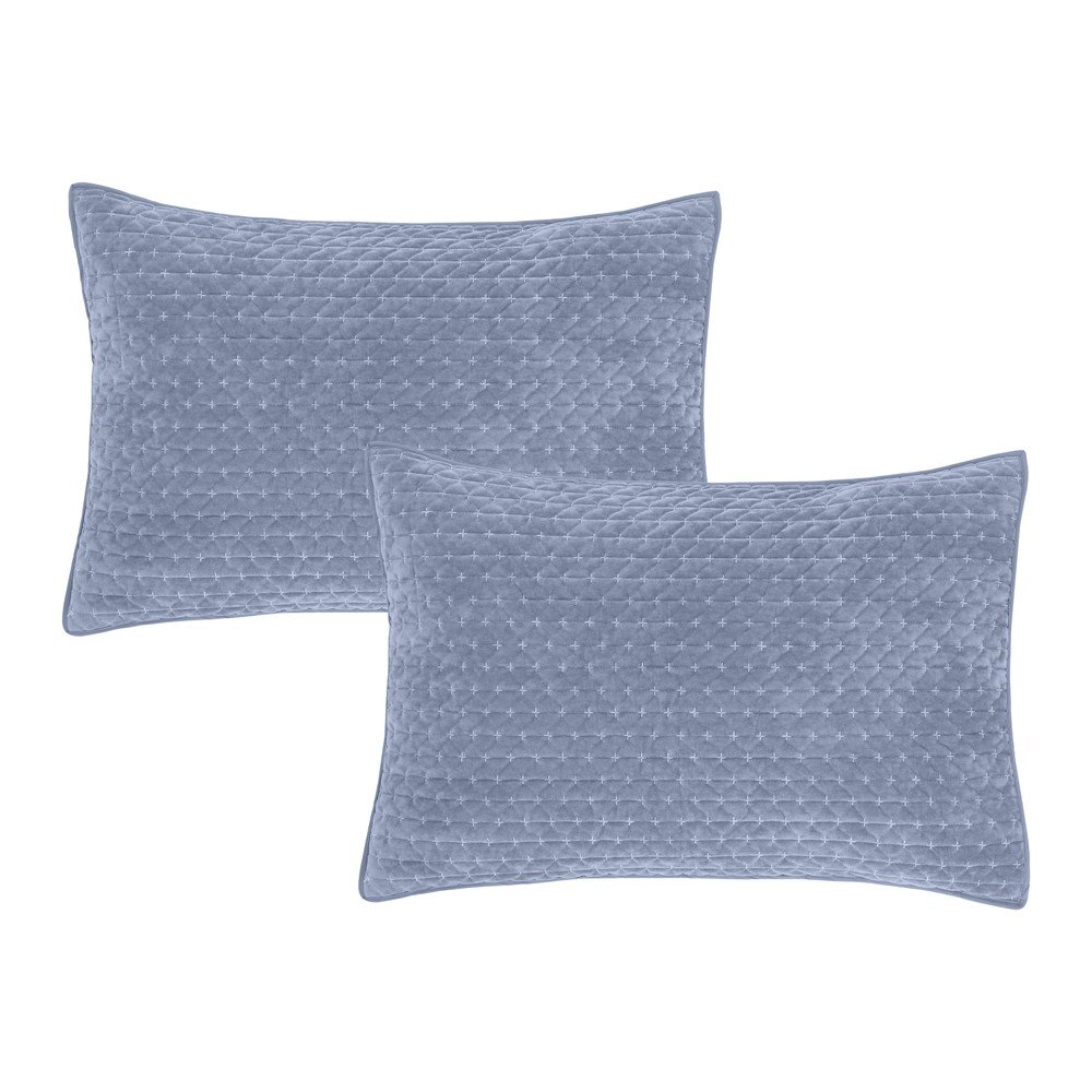 Bársony díszpárna szett 2 db-os 50x75 cm Attica Velvet – Bianca