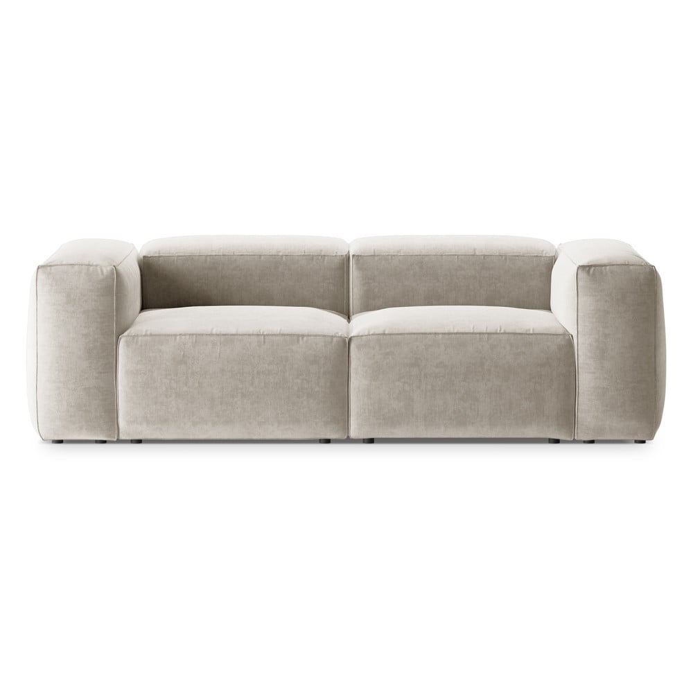 Bézs kanapé 224 cm Bergamo – Cosmopolitan Design