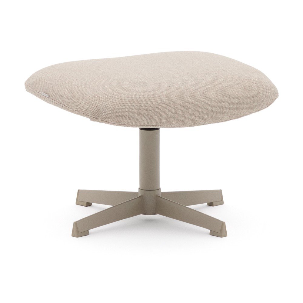 Bézs zsenília lábtartó Teryl – Kave Home