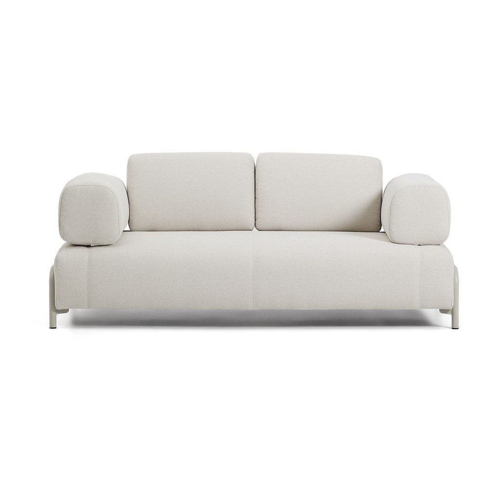 Bézs zsenília moduláris kanapé 200 cm Compo – Kave Home