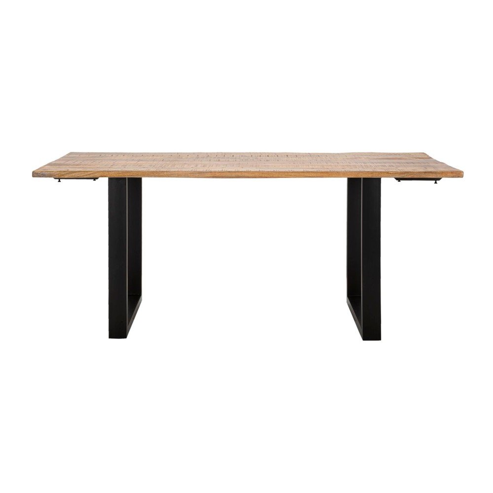 Bővíthető étkezőasztal mangófa asztallappal