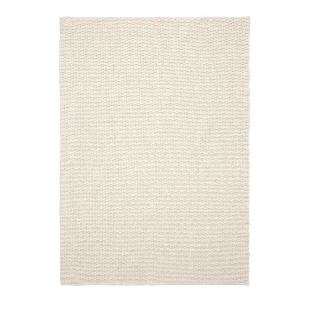 Krémszínű kézi szövésű pamutkeverék szőnyeg 160x230 cm Mascarell – Kave Home