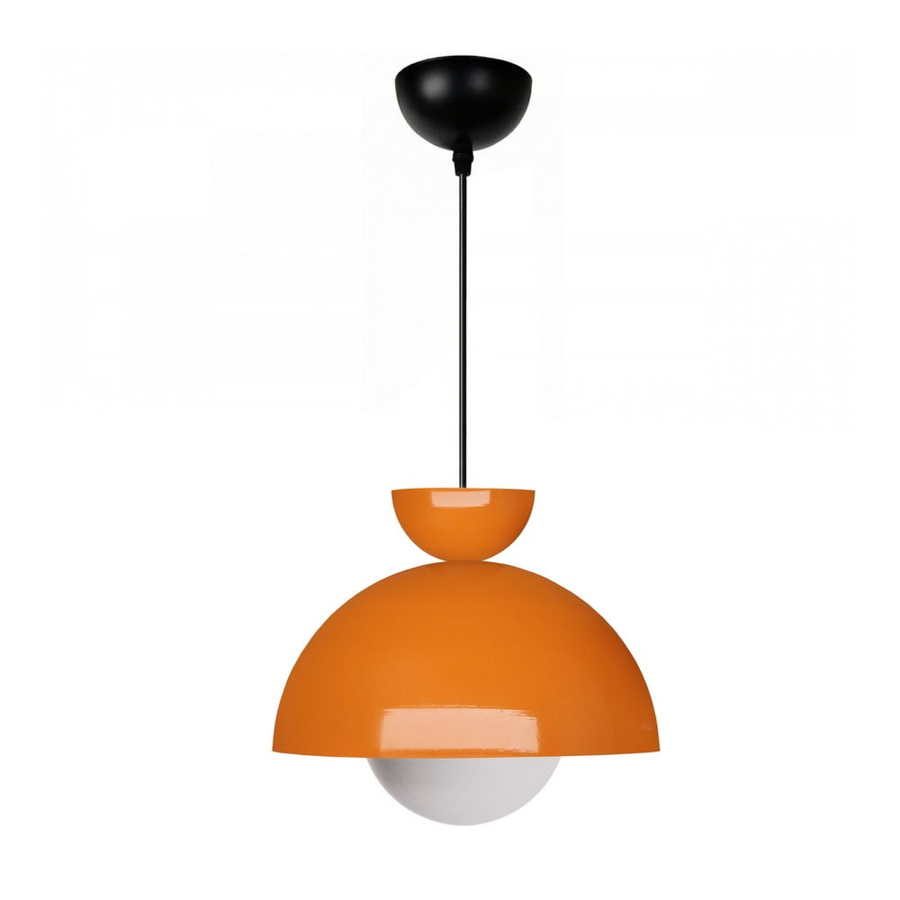 Narancssárga függőlámpa fém búrával ø 25 cm Arta – Opviq lights