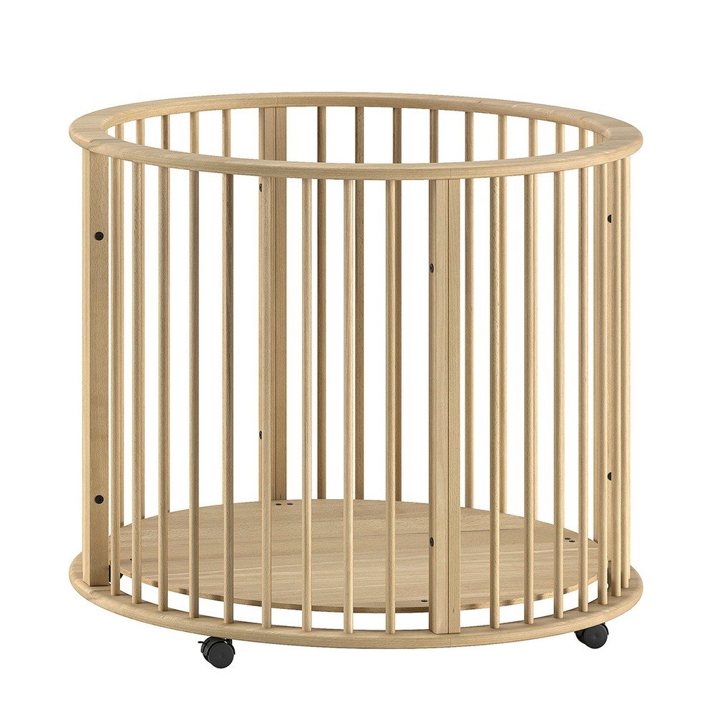 Natúr színű bükkfa járóka 90x90 cm Dino – Vipack