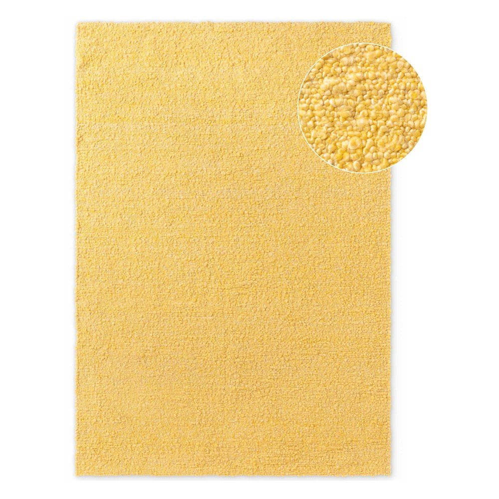 Sárga kézi szövésű buklé szőnyeg 120x170 cm Notting Hill Portobello – Ted Baker