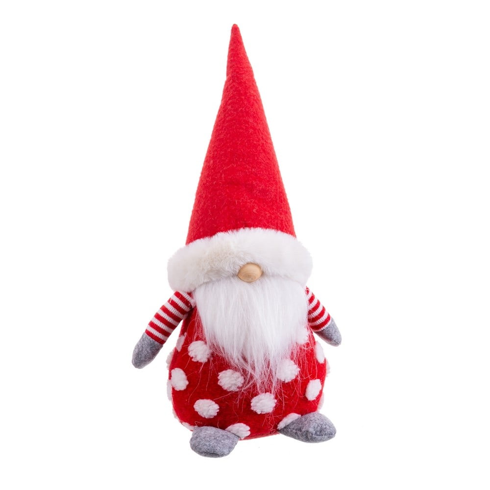 Textil karácsonyi manó (magasság 35 cm) Santa Claus – Casa Selección