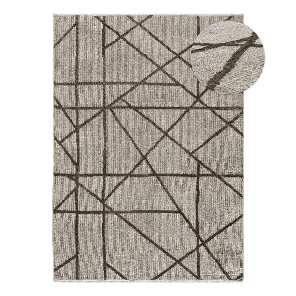 Világosbarna szőnyeg 120x170 cm Lux – Universal