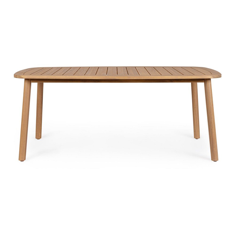 Akácfa kerti étkezőasztal 99x183 cm Pablo – Bizzotto