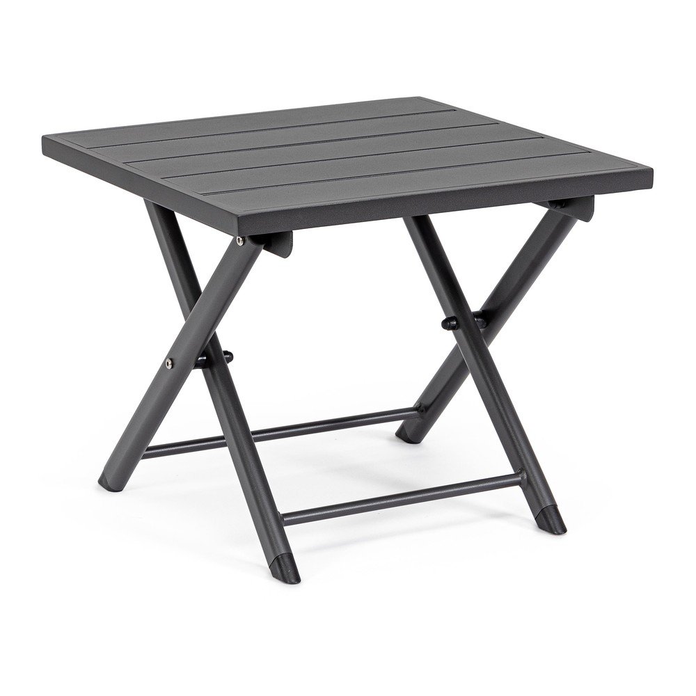 Alumínium kerti dohányzóasztal 43x44 cm Taylor – Bizzotto