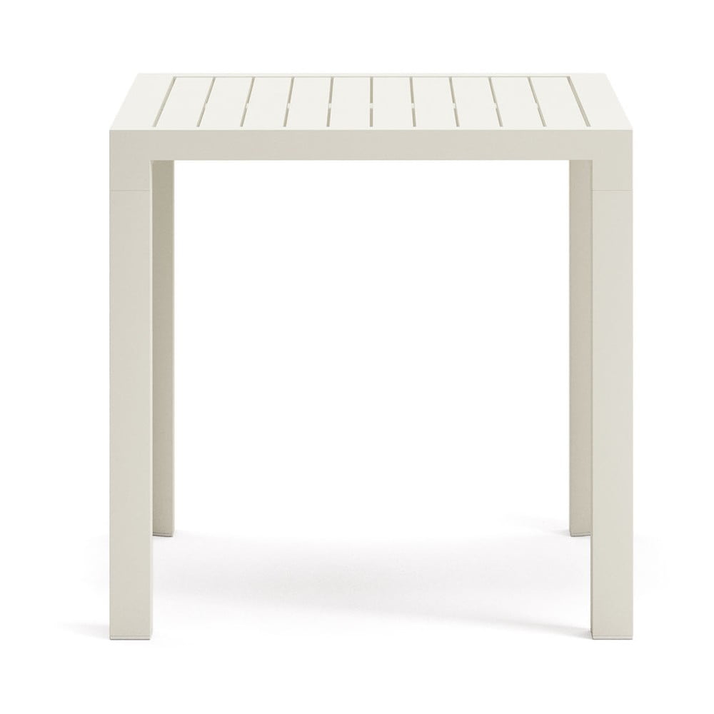 Alumínium kerti étkezőasztal 77x77 cm Culip – Kave Home