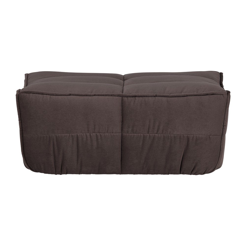 Barna bársony kárpitozott lábtartó Cluster – vtwonen