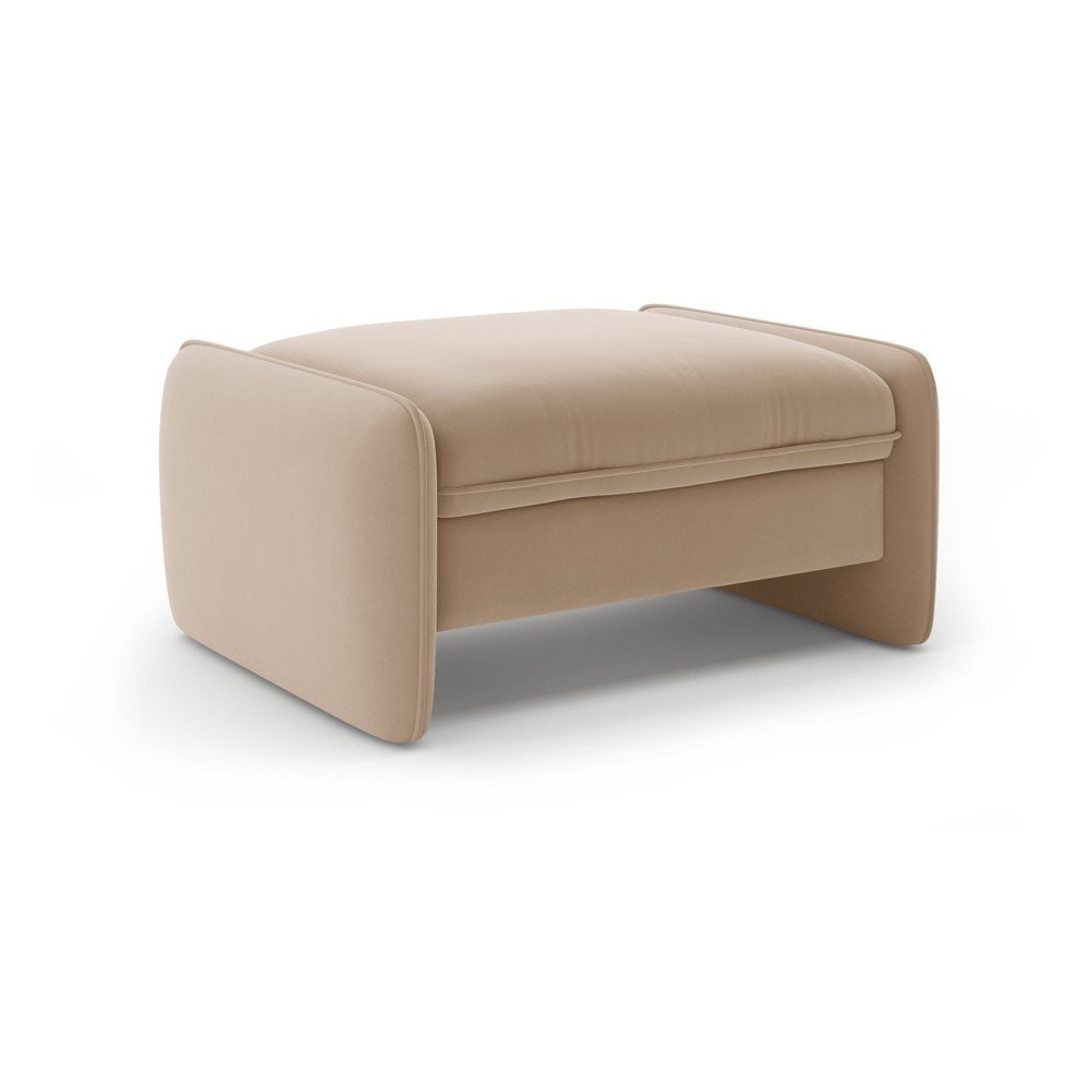 Barna bársony lábtartó Georgia – Micadoni