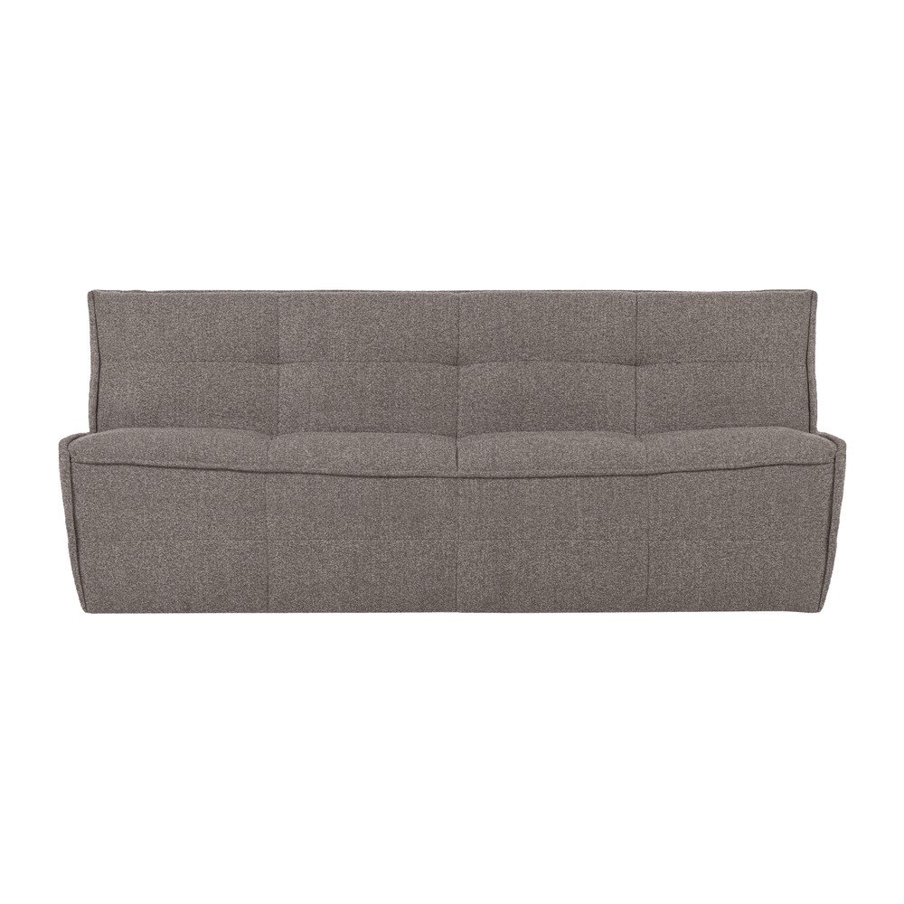 Barna buklé kanapé 204 cm Cluster – vtwonen