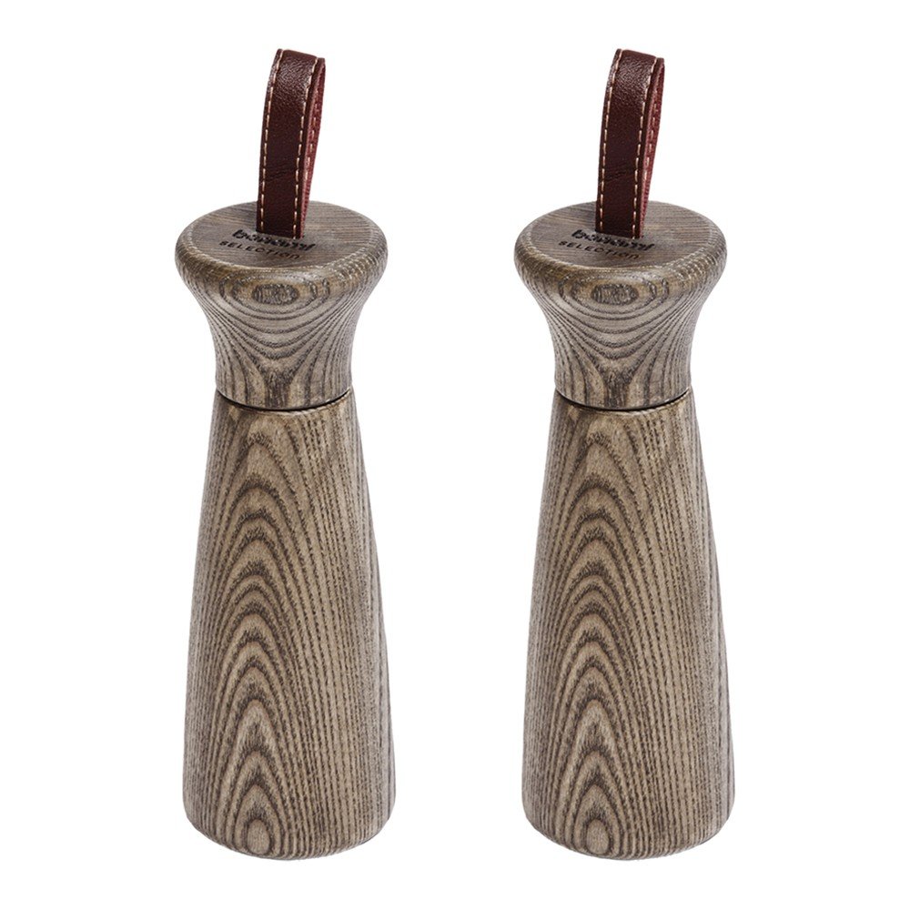 Barna fa só- és borsőrlő szett 2 db-os – Bonami Selection
