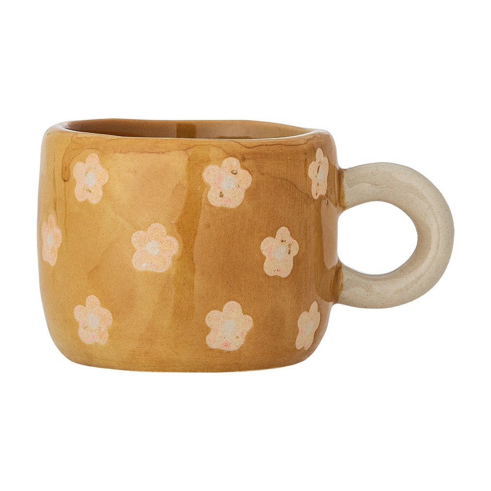 Barna kerámia gyerek bögre 110 ml Nini – Bloomingville