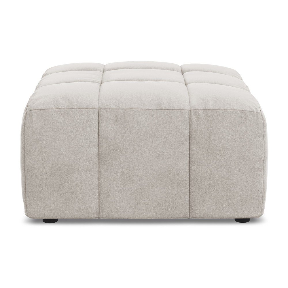 Bézs bársony lábtartó Aloha – Makamii