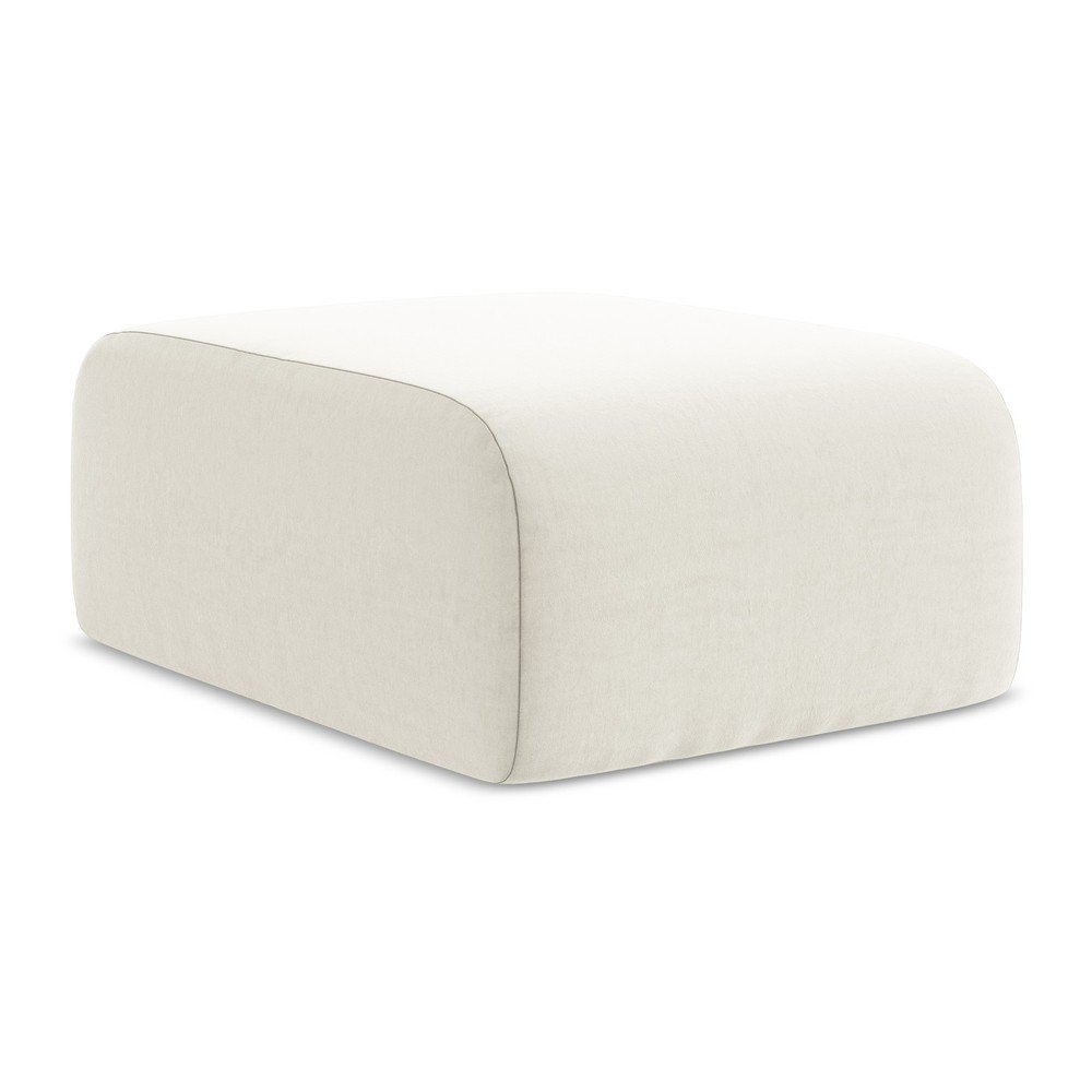 Bézs bársony lábtartó Lani – Makamii