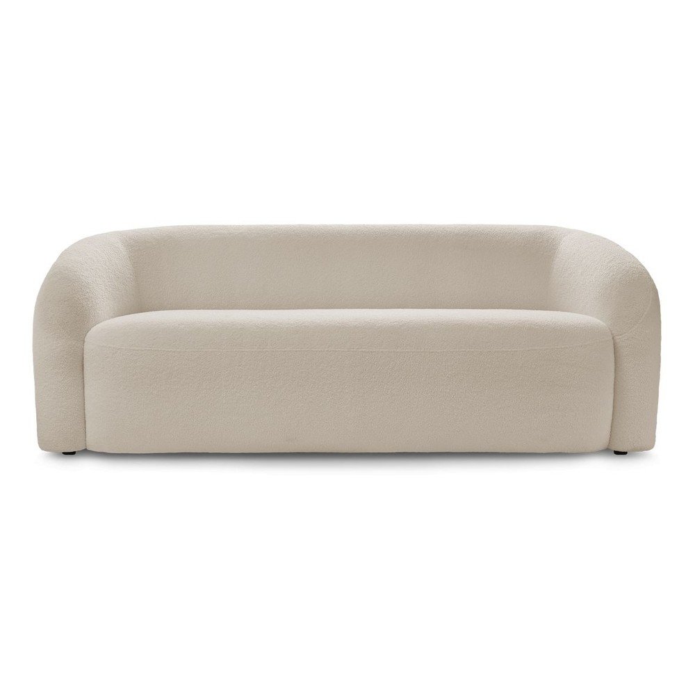 Bézs buklé kanapé 193 cm Elina – Bobochic Paris