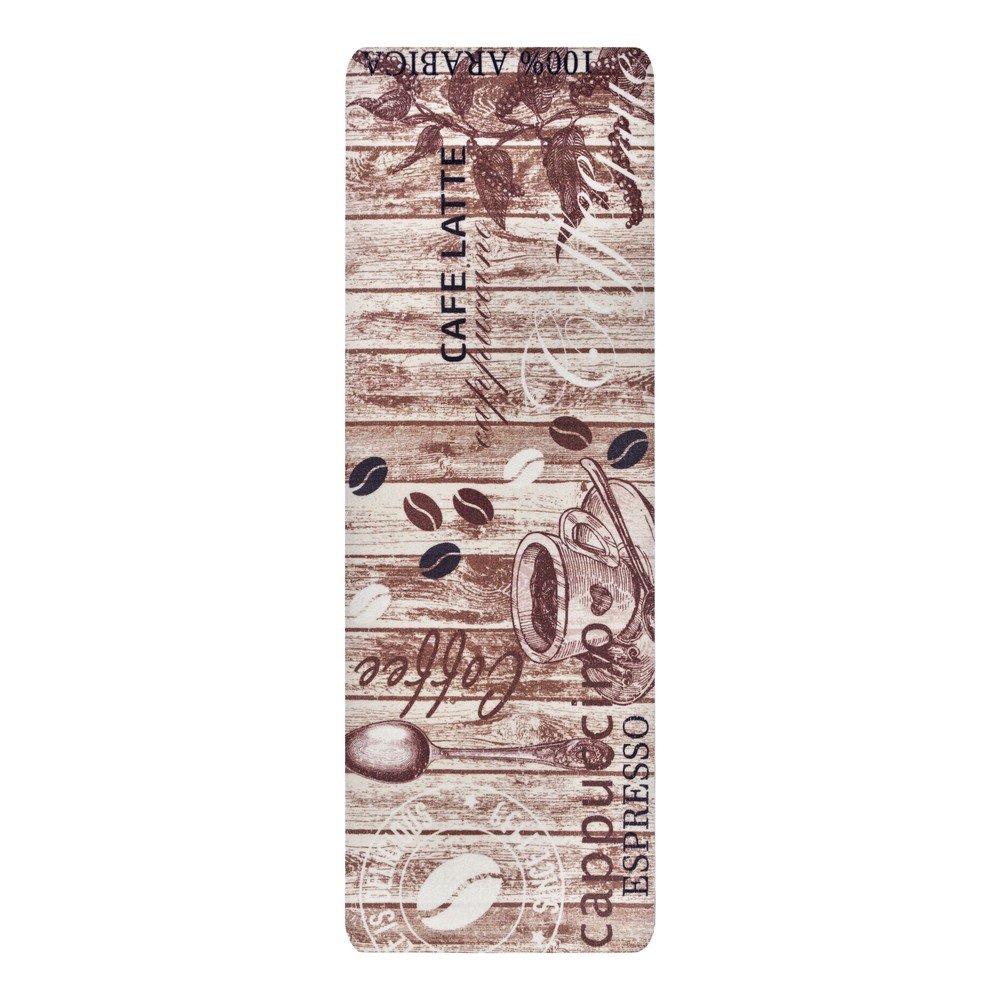 Delicious Coffee barna konyhai futószőnyeg