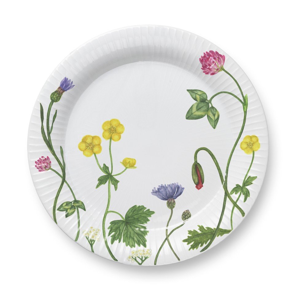 Fehér desszertes porcelán tányér ø 22 cm Hammershøi Summer – Kähler Design