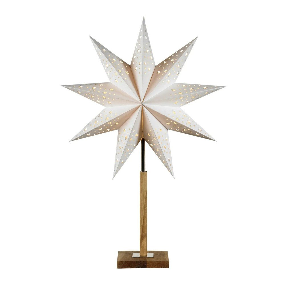 Fehér karácsonyi fénydekoráció Solvalla – Markslöjd