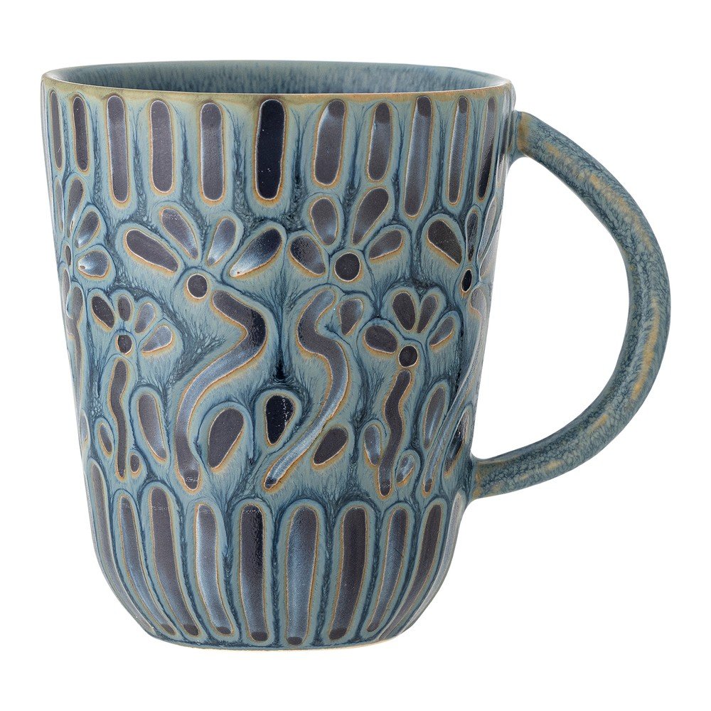 Kék kőedény bögre 150 ml Samsin – Bloomingville