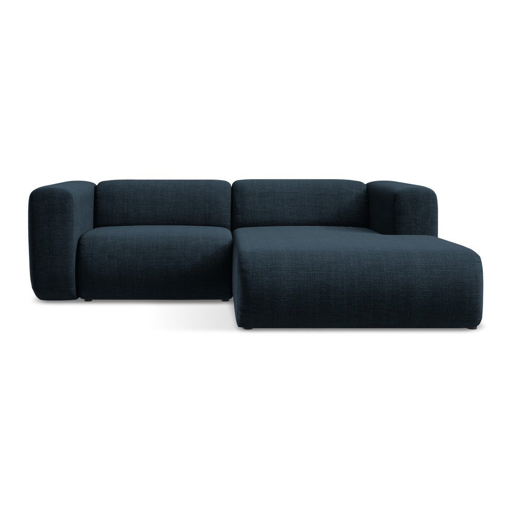 Kék sarokkanapé (jobb oldali-heverő résszel) Ekahi – Makamii