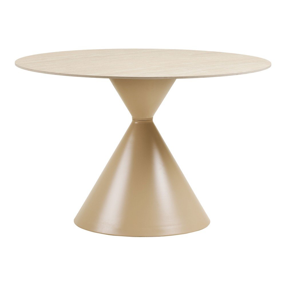 Kerek étkezőasztal kerámia asztallappal ø 120 cm Annecy – House Nordic