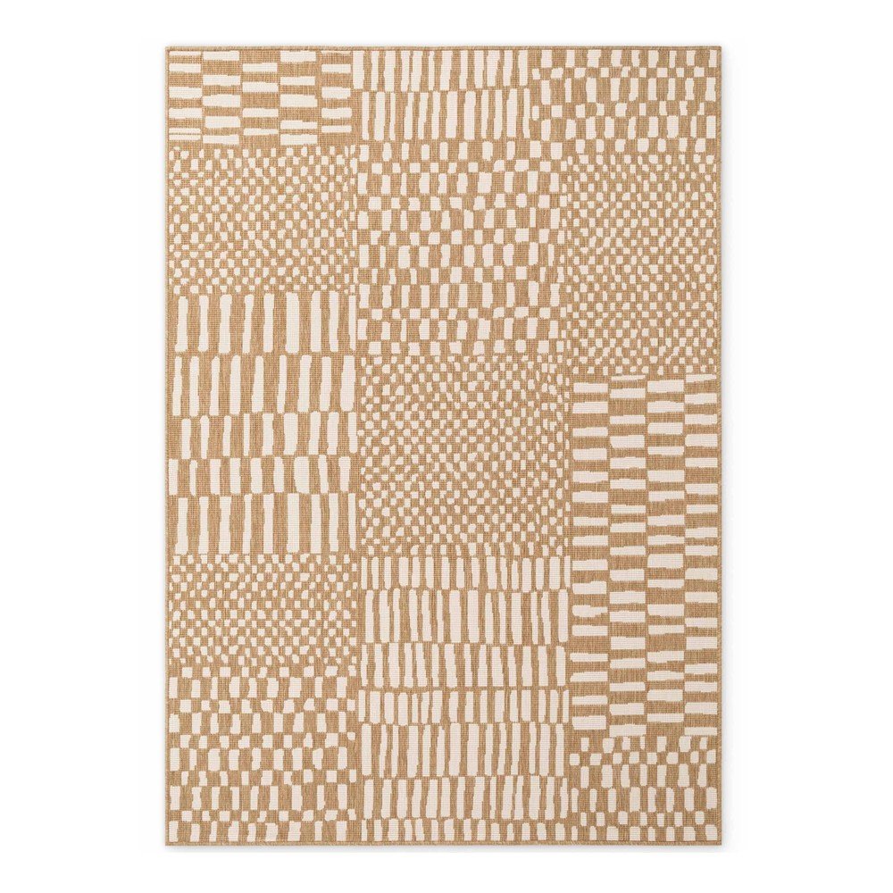 Krémszínű-natúr színű kültéri-beltéri szőnyeg 160x230 cm Haringey Barkham – Ted Baker