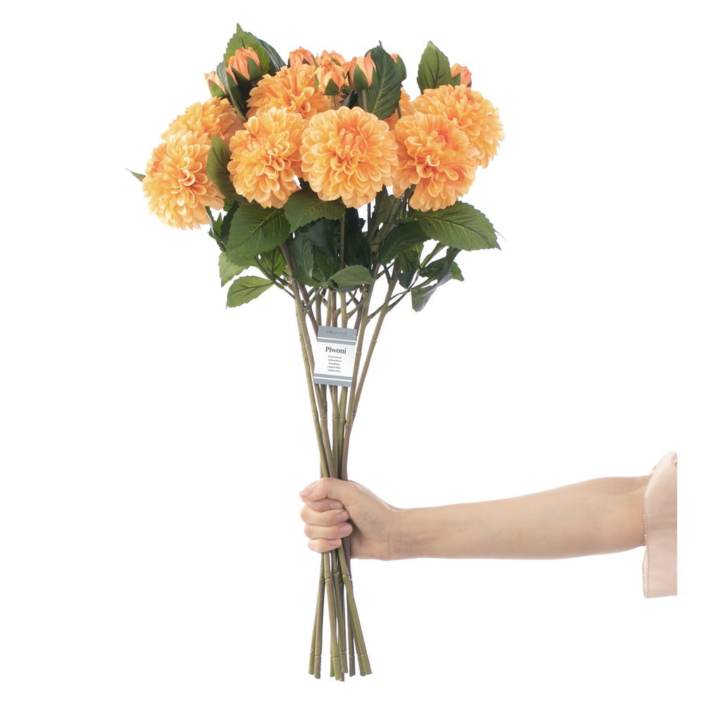 Művirág szett 10 db-os (magasság 62 cm) Dahlia – Restilo