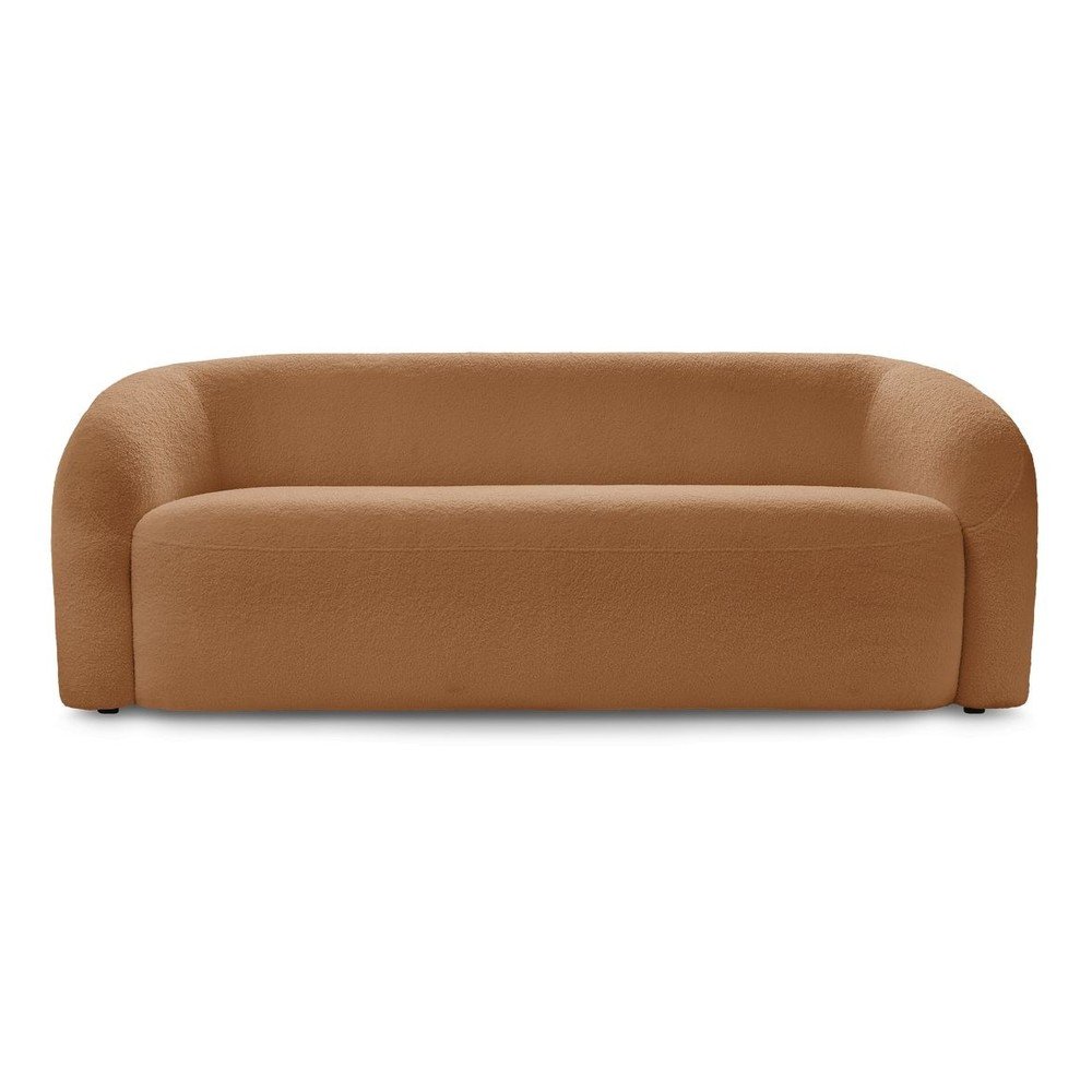 Narancssárga buklé kanapé 193 cm Elina – Bobochic Paris