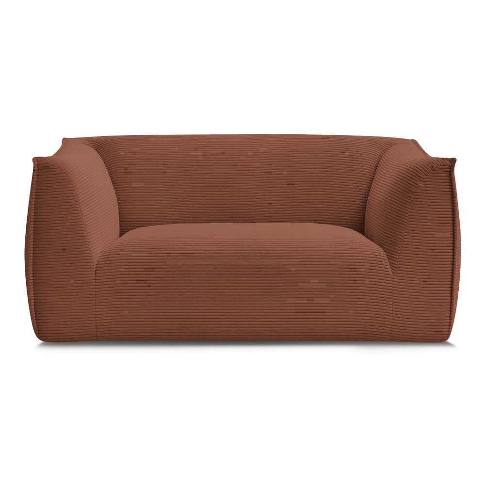 Narancssárga kordbársony kanapé 170 cm Giorgia – Bobochic Paris