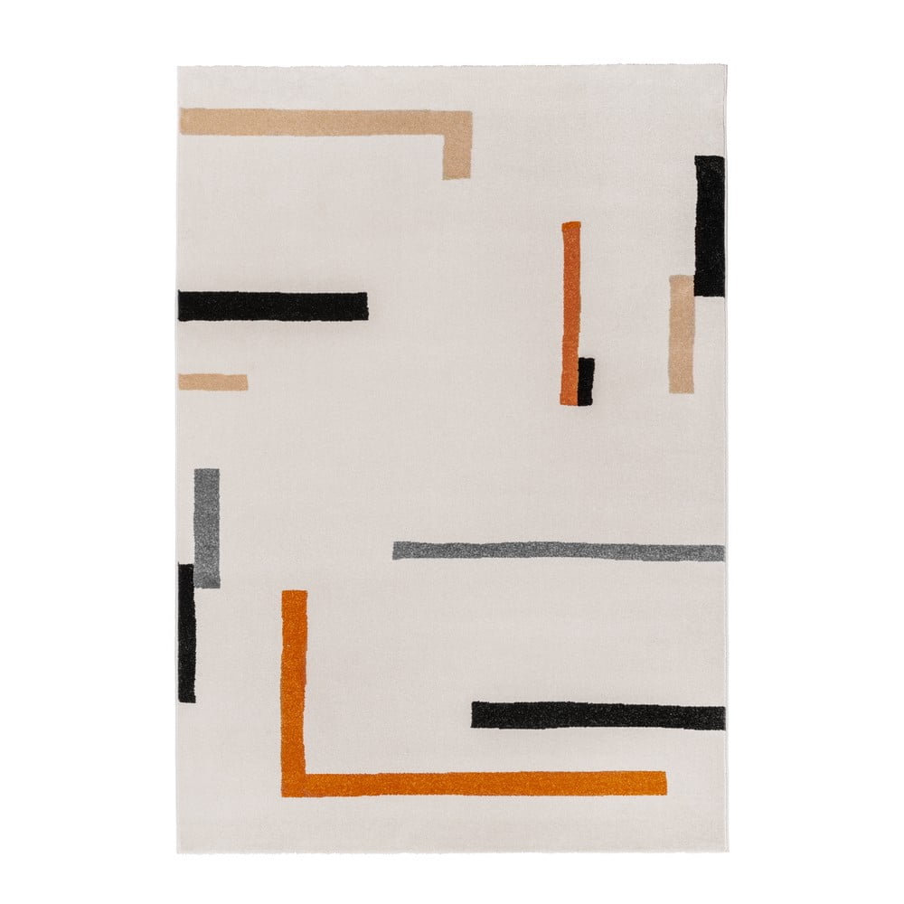 Narancssárga-krémszínű szőnyeg 80x150 cm Linea – Universal