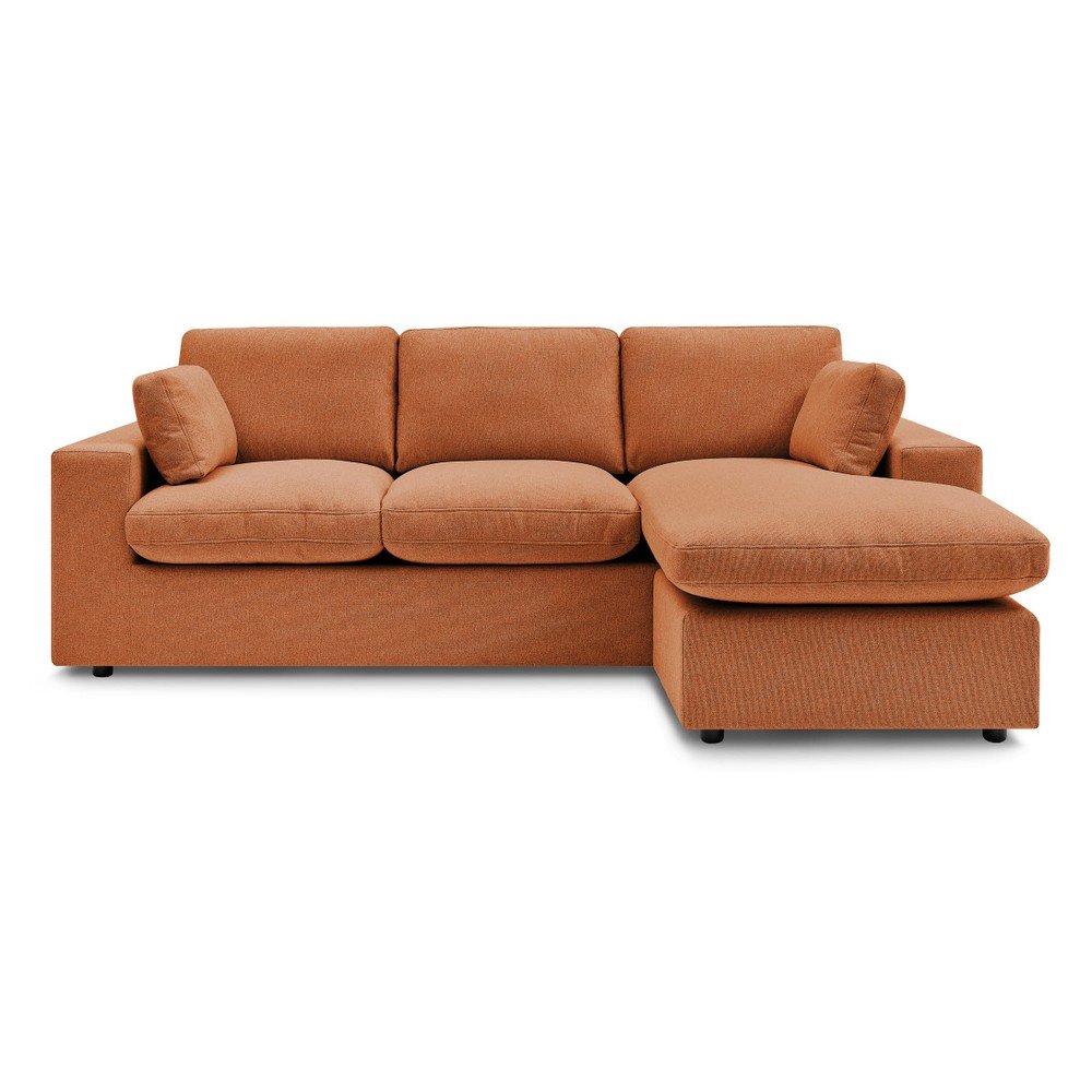 Narancssárga sarokkanapé Belair – Bobochic Paris