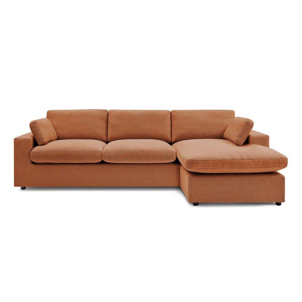 Narancssárga sarokkanapé Belair – Bobochic Paris